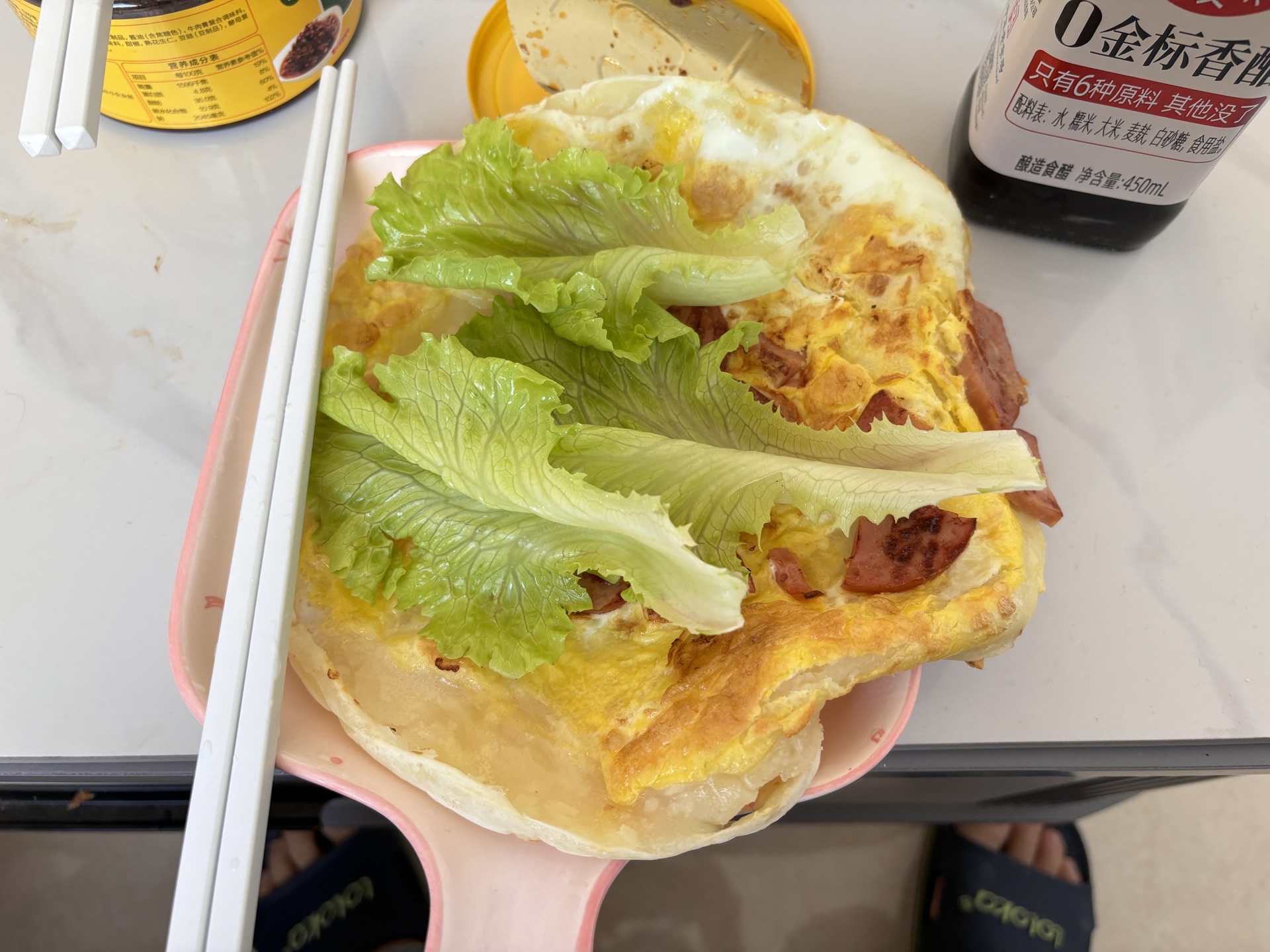 第一次做饼