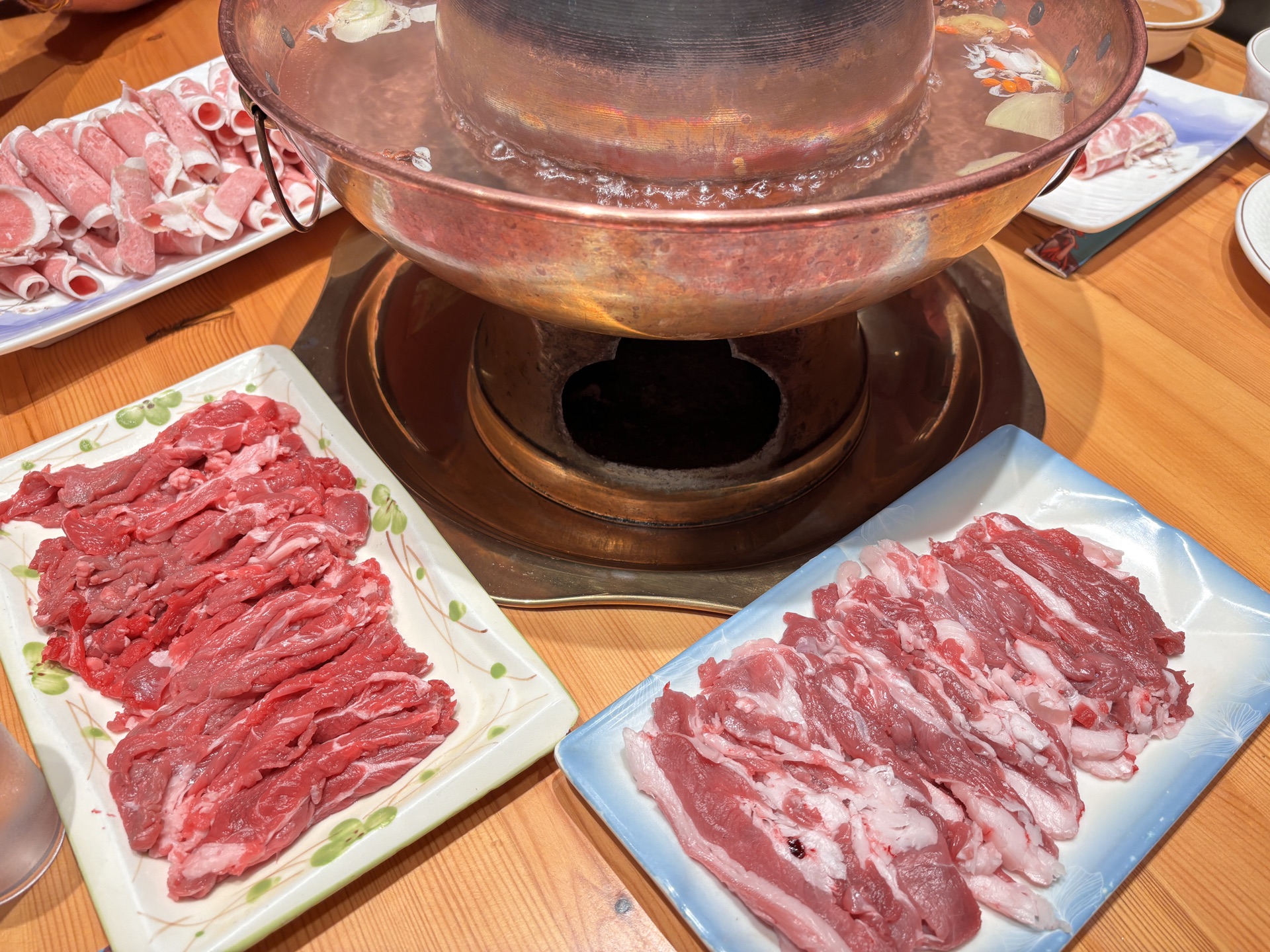 铜锅涮肉