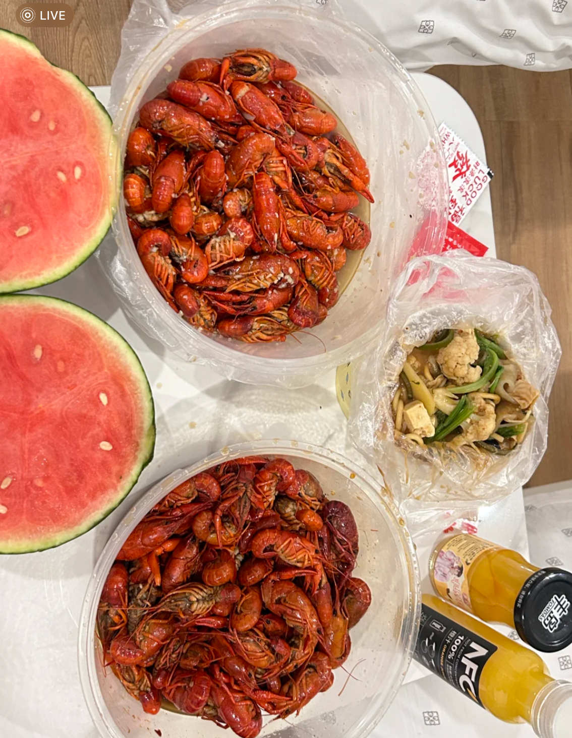 美味的晚饭
